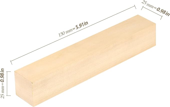 50 PCS Basswood Carving Blocks, Coloring Decorat - Image 2