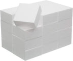 Crafare 4X4X2 Inch Craft Foam Blocks 24 Pack Polystyrene Brick by Crafare