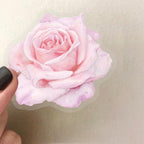 50Pcs Pink Flower Stickers for Kid Cartoon Aesthetic Sticker Bag Waterproof - Image 2