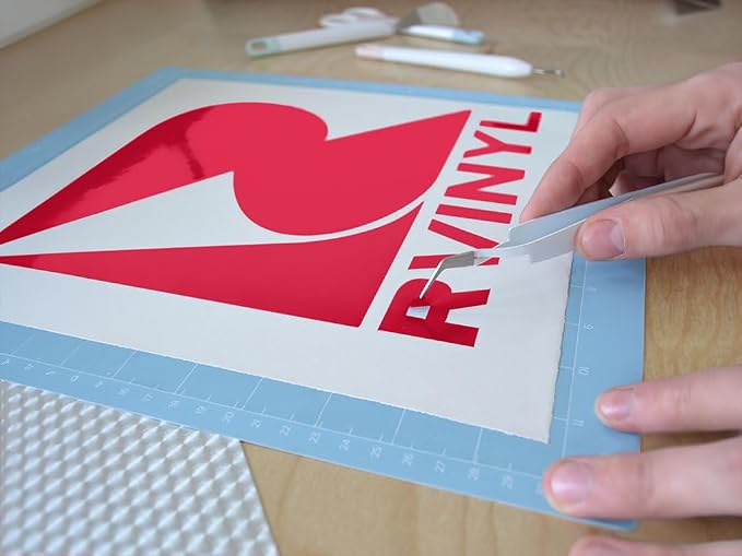3M Perfect Match Red Adhesive Craft Vinyl 12in x 10ft - Image 4
