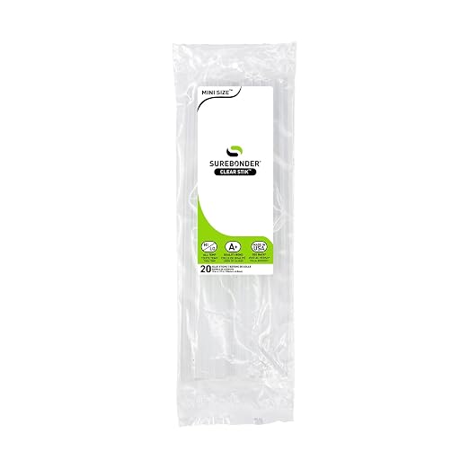 Surebonder Mini-Size 10-Inch Hot Glue Sticks, and Repairs by Surebonder