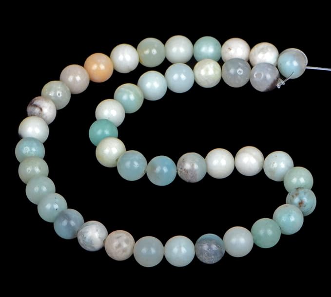 AD Beads Natural Gemstone Round Loose Beads 15" - Image 2