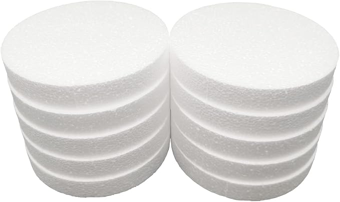 FFchuanhe 6 Inch 10-Pack Foam Circles - Image 2