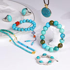 Zenkeeper 108 Pcs Blue Turquoise Beads - Image 4