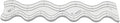 Wave Edge Quilting Ruler Template by YICBOR