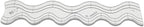 Wave Edge Quilting Ruler Template by YICBOR