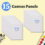 Chalkola Paint Canvas Panels 9x12 inch - Image 2