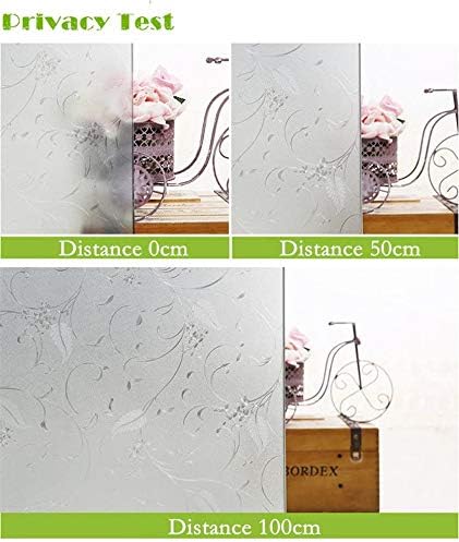 Niviy Static Cling Non-Adhesive Window Film Frosted Glass Film Bathroom Door - Image 6