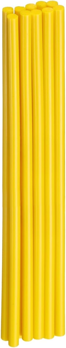 HARFINGTON 10pcs Hot Glue Sticks 0.28" Dia x 9.84" Long EVA Mini Hot Melt by HARFINGTON