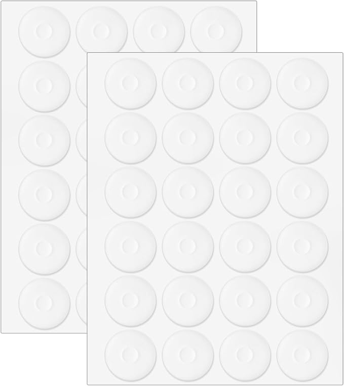 96PCS Non-Slip Silicone Grips for Quilting Templates Quilting Rulers, Adhesive by Unknown