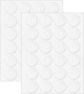 96PCS Non-Slip Silicone Grips for Quilting Templates Quilting Rulers, Adhesive by Unknown