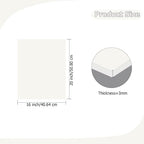 2 Pack 16'' x 20'' Opaque White Acrylic Sheet, 3mm Thick Acrylic Plastic Sheet - Image 2