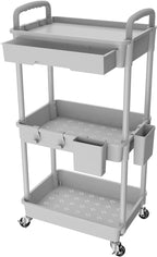 3 Tier Rolling Utility Cart by REBECAT
