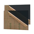 Lesnlok Black Transparent Acrylic Sheet 1/8 inch Thick 3mm 2 Pieces 8 x 10 by Lesnlok