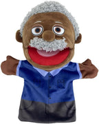 Family Hand Puppets for Kids, Includes Grandpa, Son - Image 2