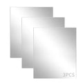 3 Pack A3 Silver Mirrored Acrylic Sheets, 16 x 12 Inch | 1/8 inch Thickness by KEJJNYER
