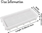 1Pc Rectangular Silicone Resin Tray Mold - Image 2