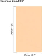 MECCANIXITY EVA Foam Sheets Beige 35.4 Inch x 19.7 Inch 2mm Thick Crafts Foam - Image 2
