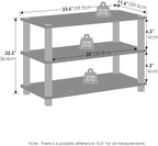 Furinno Turn-S-Tube Storage Shelves Set of 2, 3-Tier Stackable Standing Shelf - Image 3