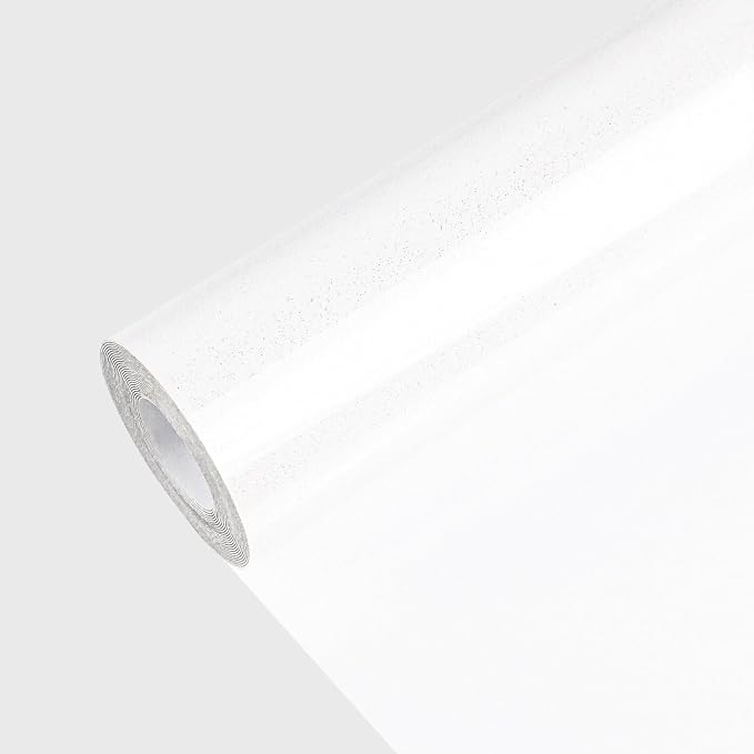 White Glitter Heat Transfer Vinyl, Glitter Iron-On by Unknown