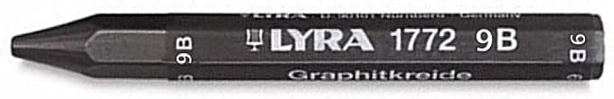 Lyra Graphite Crayon Stick, Non-Water Soluble, Soft Lead by LYRA%C2%AE