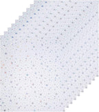 FUNKAKA Holographic Star Heat Transfer Vinyl HTV 10 Sheets by FUNKAKA