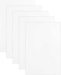 MECCANIXITY 5 Sheets White Shiny Foam Sheets, 8 Inch x 12 Inch Sparkle EVA Foam by MECCANIXITY