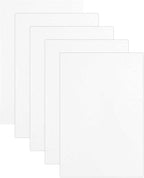 MECCANIXITY 5 Sheets White Shiny Foam Sheets, 8 Inch x 12 Inch Sparkle EVA Foam by MECCANIXITY