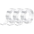 3 Rolls Double Sided Tape Heavy Duty, Total 30FT Clear Double Sided Mounting by Jofuler-USDirect