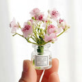 1Pc Miniature Flowers in Vase Set by SquarezhenBo