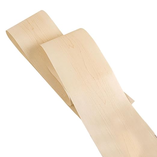 Maple Wood Veneer Sheet - 9ft x 9in - Image 2