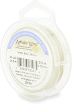 Artistic Wire, 28 Gauge Silver Plated Tarnish Resistant Colored Copper Craft by ArtisticWire