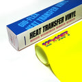 PU Heat Transfer Vinyl 12"×10ft Roll Neon Yellow – HTV by GIO-FLEXHTVFashionMask