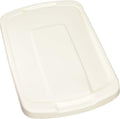 Knape & Vogt QT35LB-WH Trash Can Lid, 1.31-Inch by 14.5-Inch by 9.56-Inch,White