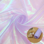Light Purple Iridescent Organza Fabric - Image 7