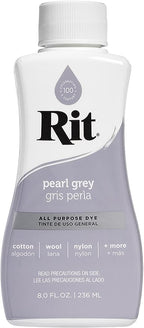 Rit Liquid Dye, Pearl Gray 8oz by ChaChaCharm