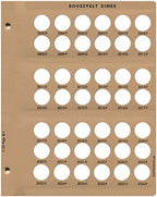 Dansco US Roosevelt Dime Coin Album 1946 - Image 5
