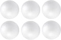 Crafjie 6pc 4 Inch Craft Foam Balls White Smooth Polystyrene Foam Ball by Crafjie