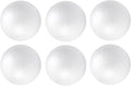 Crafjie Craft Foam Balls 2.75 Inches in Diameter 6-Pack, Smooth Polystyrenets by Crafjie