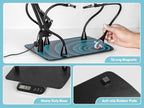 Helping Hands Soldering Station, 10X Magnifying Glass - Image 7