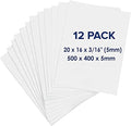 Foam Board 16 x 20 x 3/16", Foam Core Board Sheets, Acid Free Foamboard by Navy+Penguin