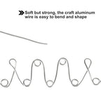 Tenn Well 9 Gauge Aluminum Craft Wire, 50 Feet 3mm Bendable Armature Wire - Image 2