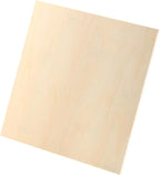 MUKCHAP 20PCS 10 x 10 x 1/4 Inch Square Plywood Boards, 6mm Unfinished Basswood - Image 5