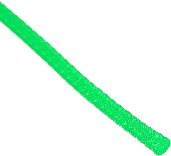 uxcell PET Expandable Sleeving 25ft 1/8" Green Cable Management Sleeve Cord - Image 2