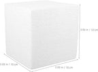 DOITOOL 8pcs 4-inch Crafting Foam Blocks Square Cubes - Image 2