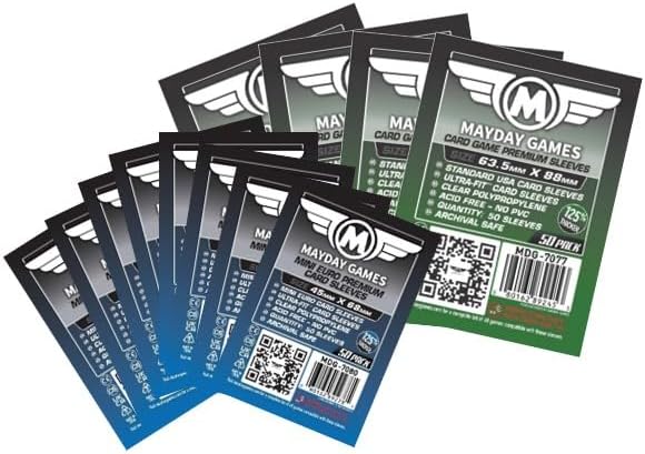 Mayday Games Gloomhaven: Jaws of the Lion -Premium Compatible Card Sleeve Bundle by MAYDAYGAMES