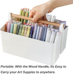 Art Caddy Organizer with Handle, Marker Organizer, Art Supply Storage Organizer - Image 7