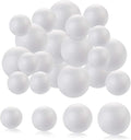 DIYASY 20pcs White Foam Balls 2-3 inch Foam Polystyrene Craft Balls by HandicraftsandDecoration