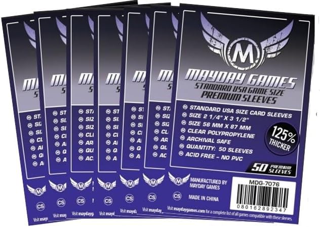 Mayday Games Heat: Pedal to the Metal -Premium Compatible Card Sleeve Bundle by MAYDAYGAMES