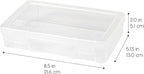 IRIS USA Clear Storage Cases, |Made in USA|, Plastic Bead Organizing Containers - Image 2